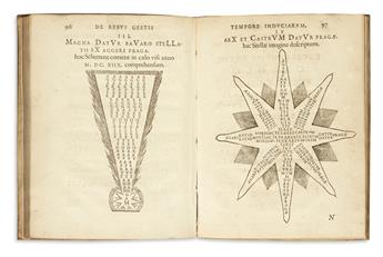 WEERDT, JODOCUS DE. Parnassi bicipitis de pace vaticinia, chronographicis, retrogradis, acrostichis, & anagrammatis explicata.  1626